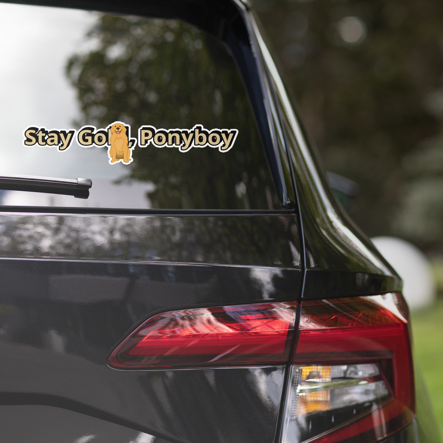 Stay Gold (Golden Retriever) Sticker