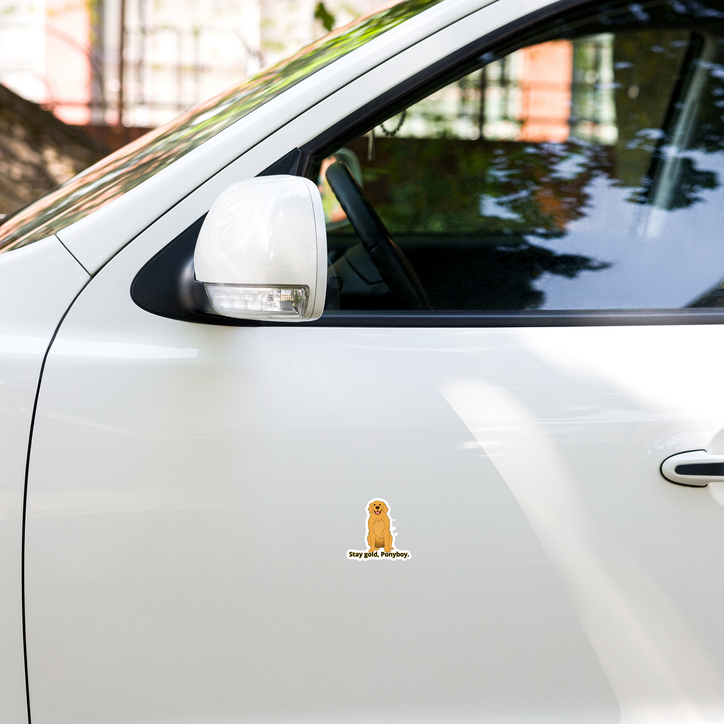 Stay Gold (Golden Retriever) Sticker