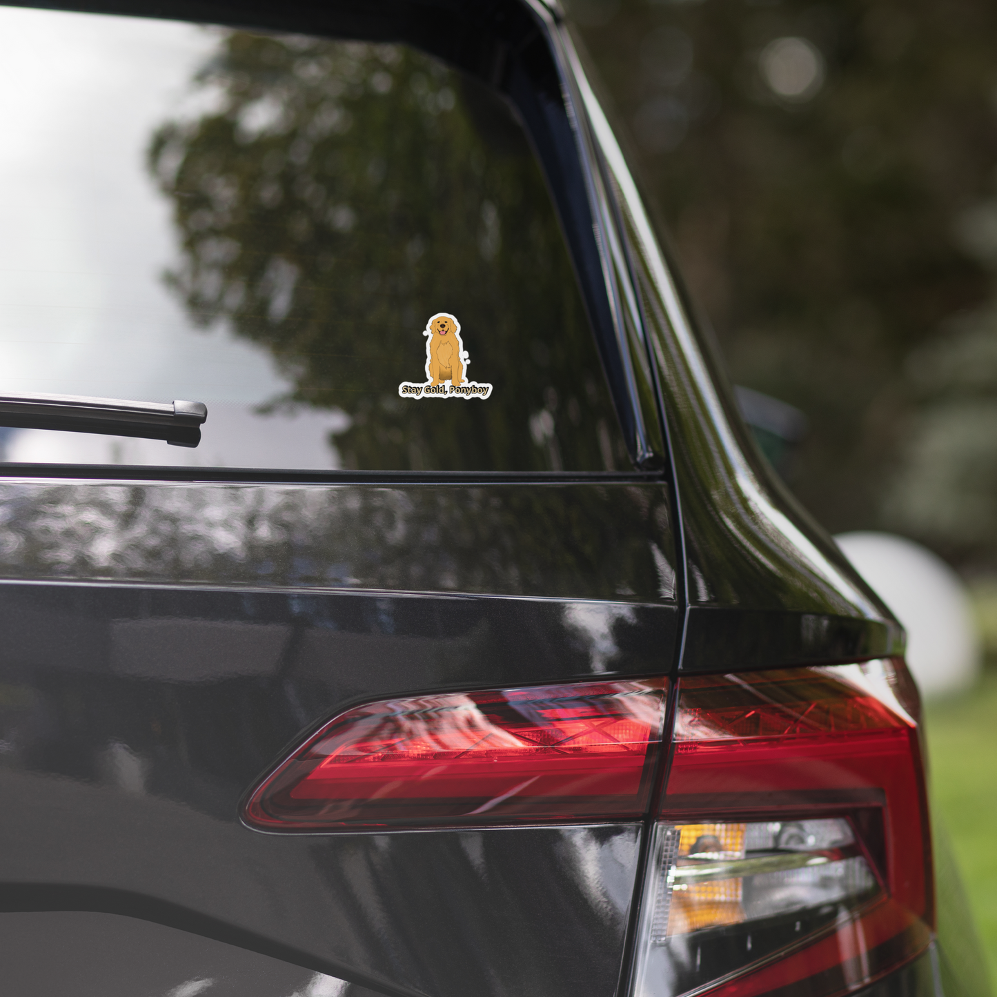 Stay Gold (Golden Retriever) Sticker