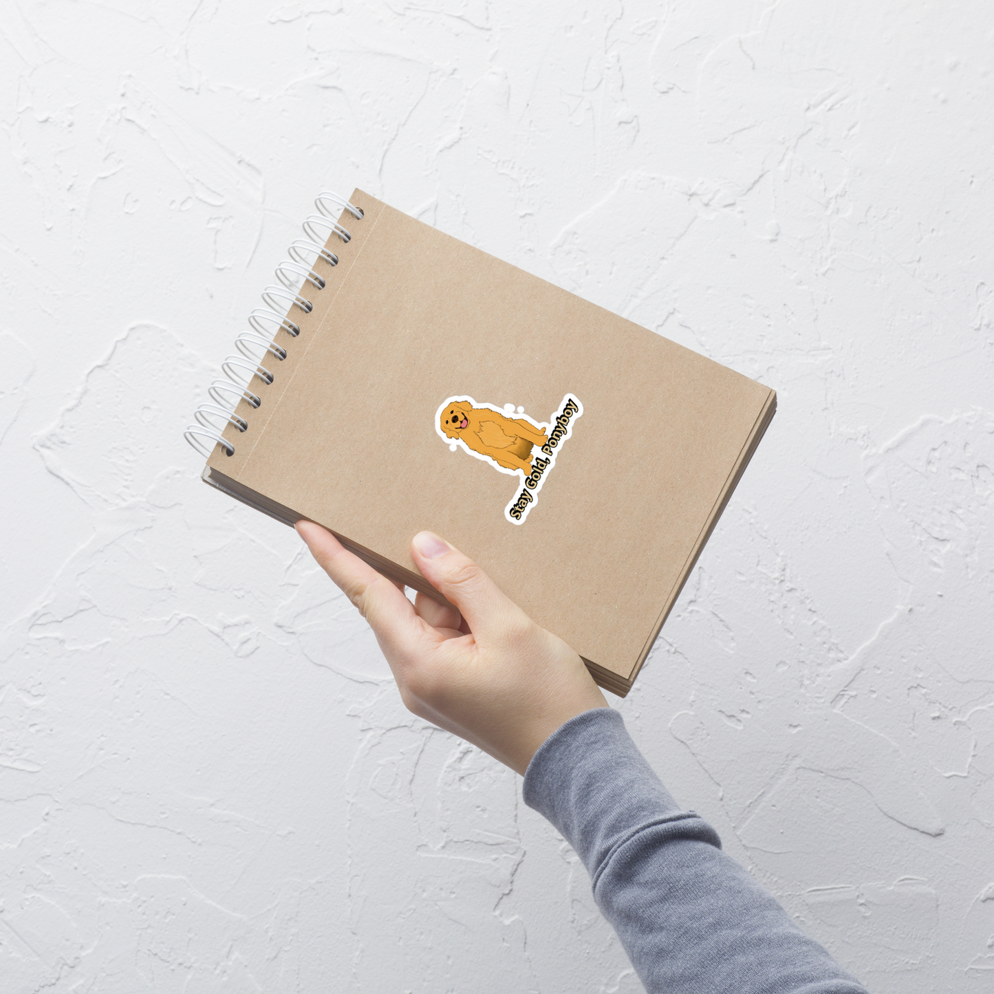 Stay Gold (Golden Retriever) Sticker