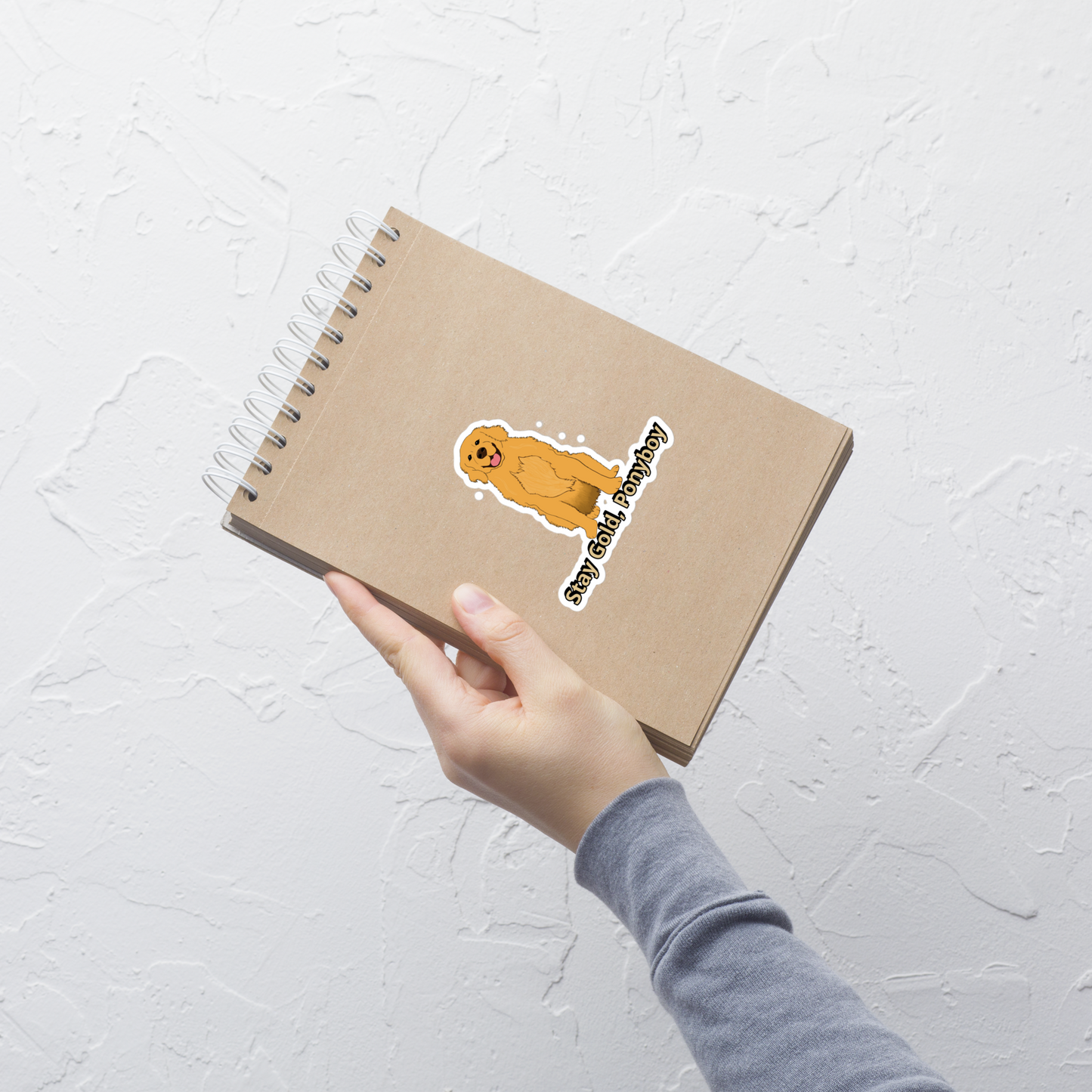 Stay Gold (Golden Retriever) Sticker