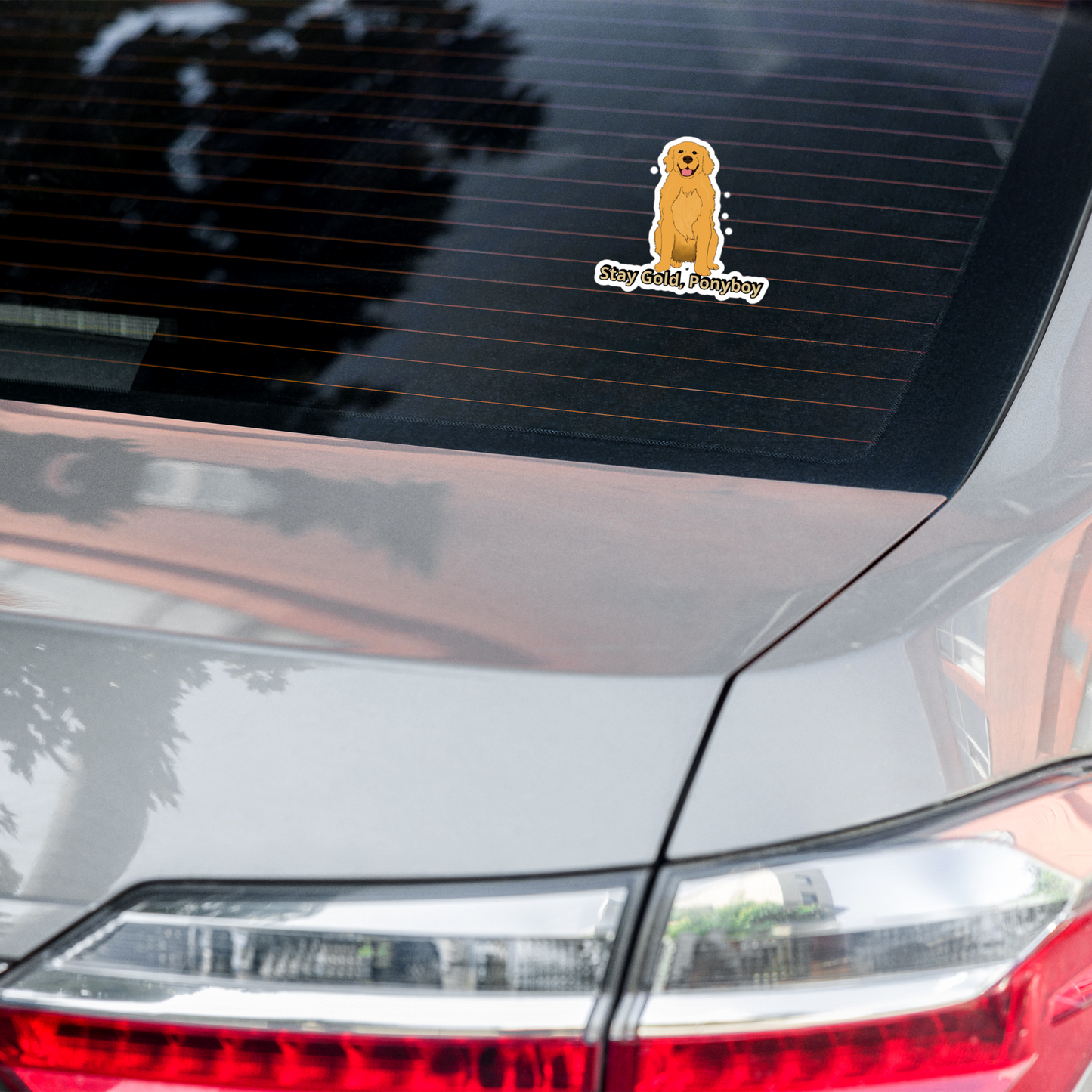 Stay Gold (Golden Retriever) Sticker