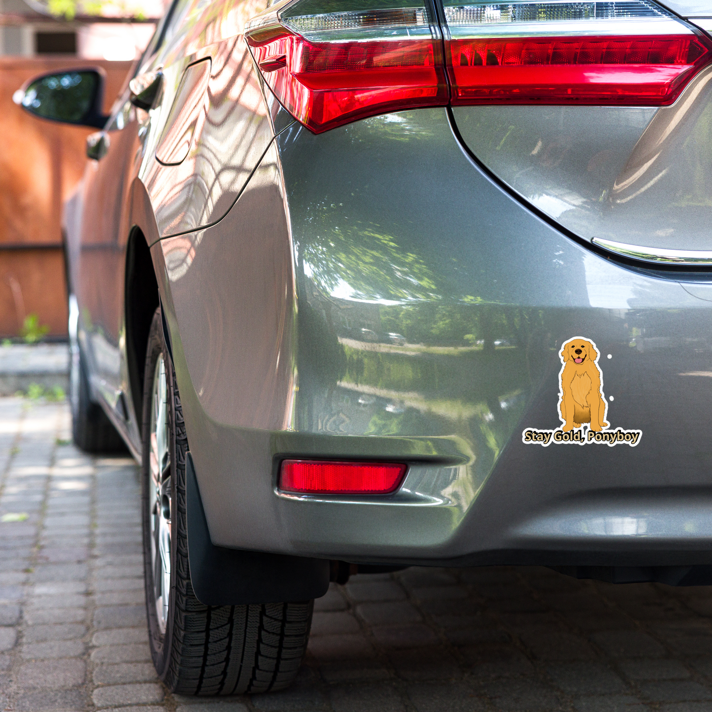 Stay Gold (Golden Retriever) Sticker