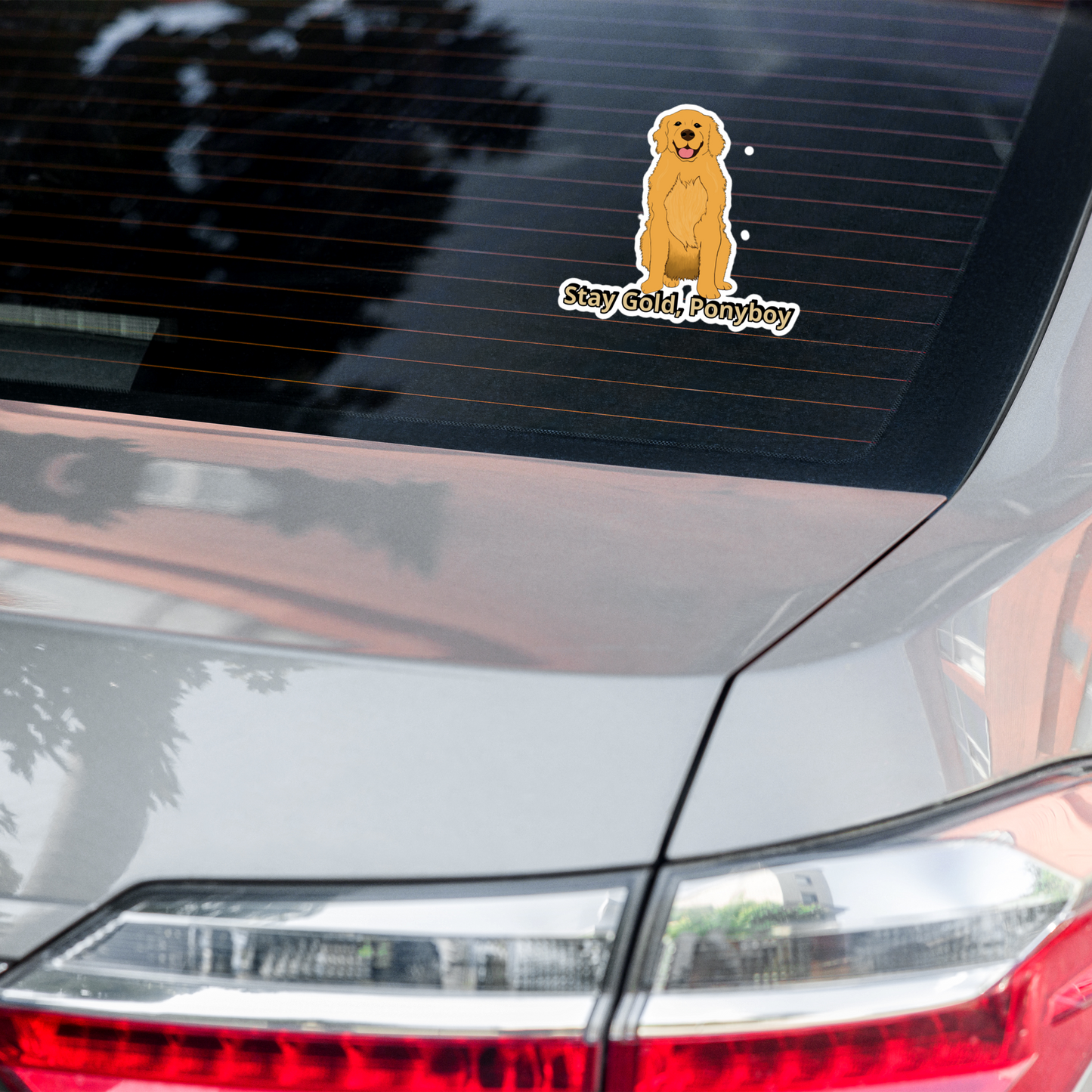 Stay Gold (Golden Retriever) Sticker