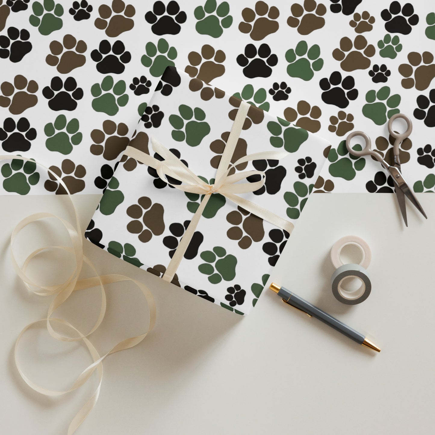 Camo 101 Wrapping Paper Sheets