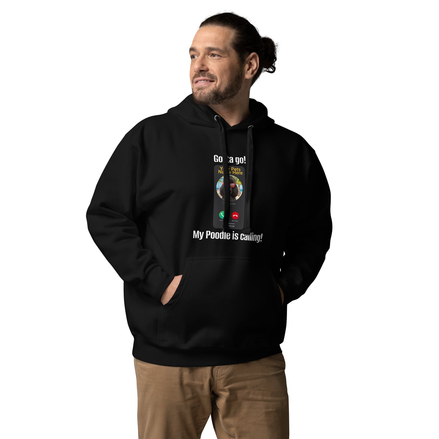 My Is  Poodle Is Calling Unisex Hoodie