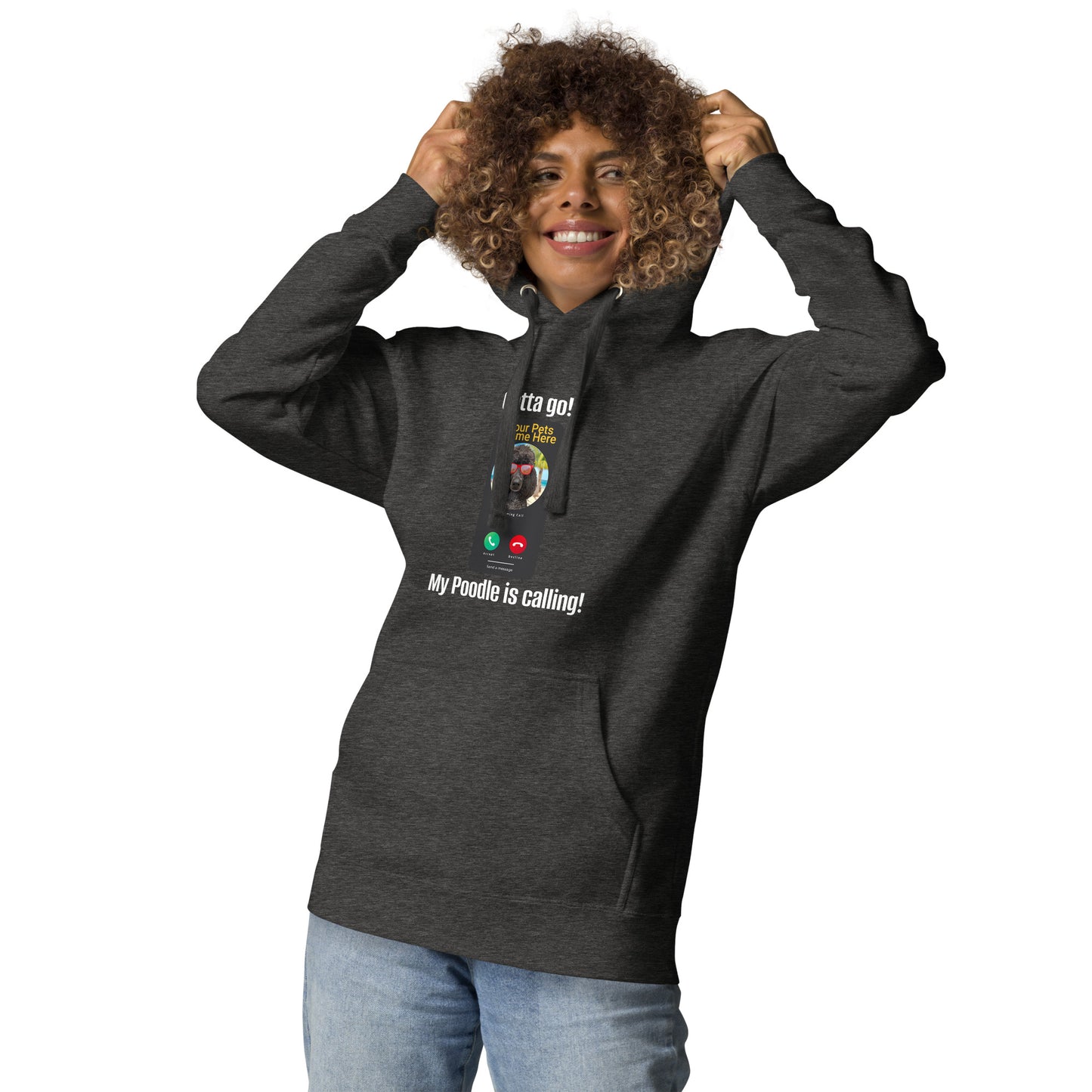 My Is  Poodle Is Calling Unisex Hoodie