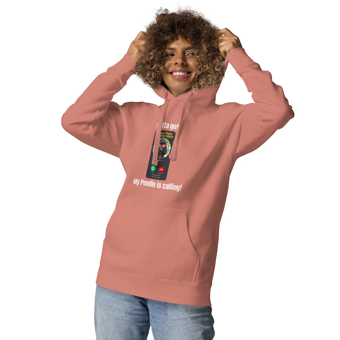 My Is  Poodle Is Calling Unisex Hoodie