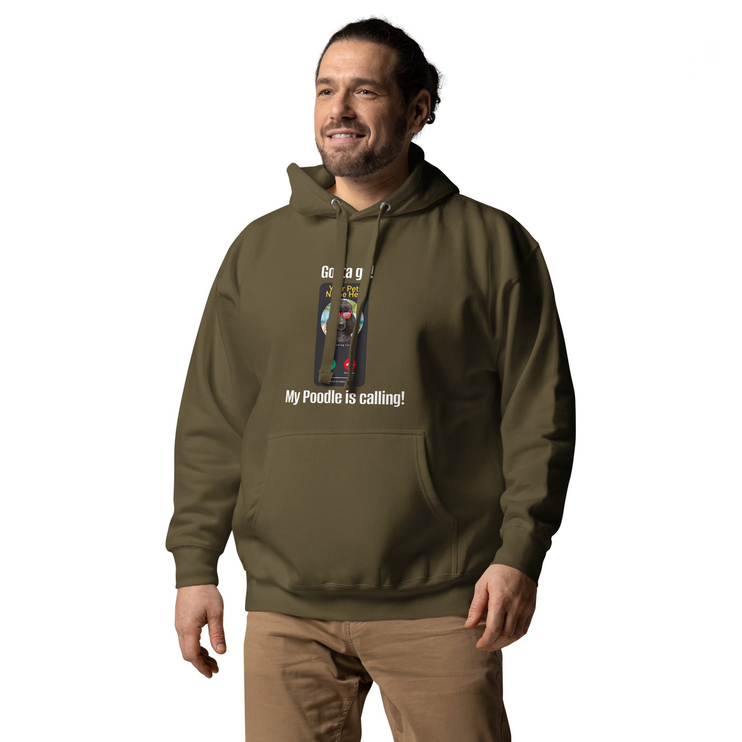 My Is  Poodle Is Calling Unisex Hoodie